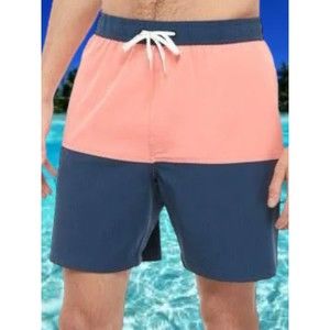 NEW Men's Ocean & Coast Swim Suit Stretch Shorts Coral Crush  Size XL $40 NWT